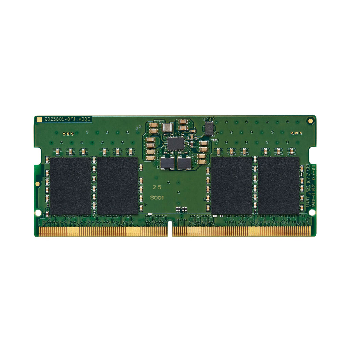 Kingston Technology KCP556SS6-8 hukommelsesmodul 8 GB 1 x 8 GB DDR5 5600 MT/s 262-pin SO-DIMM