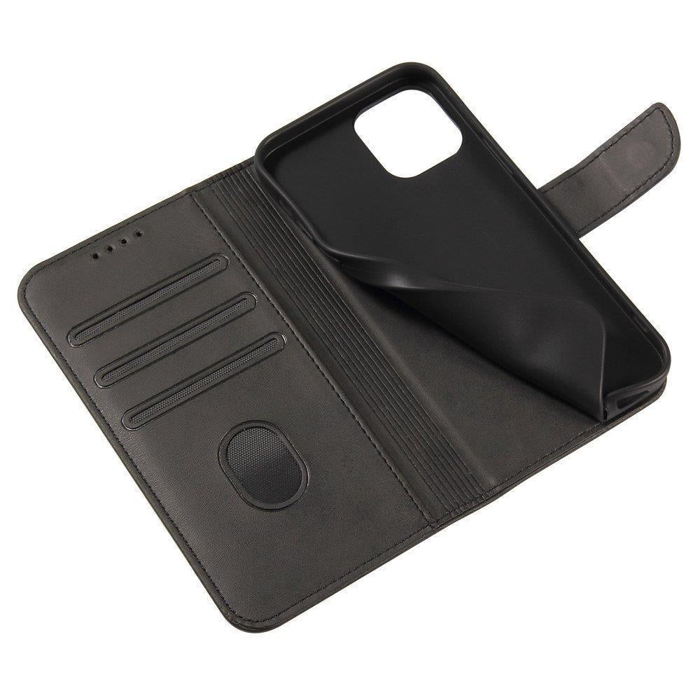 Magnet Case elegant cover med flap og stativ funktion OnePlus Ace sort