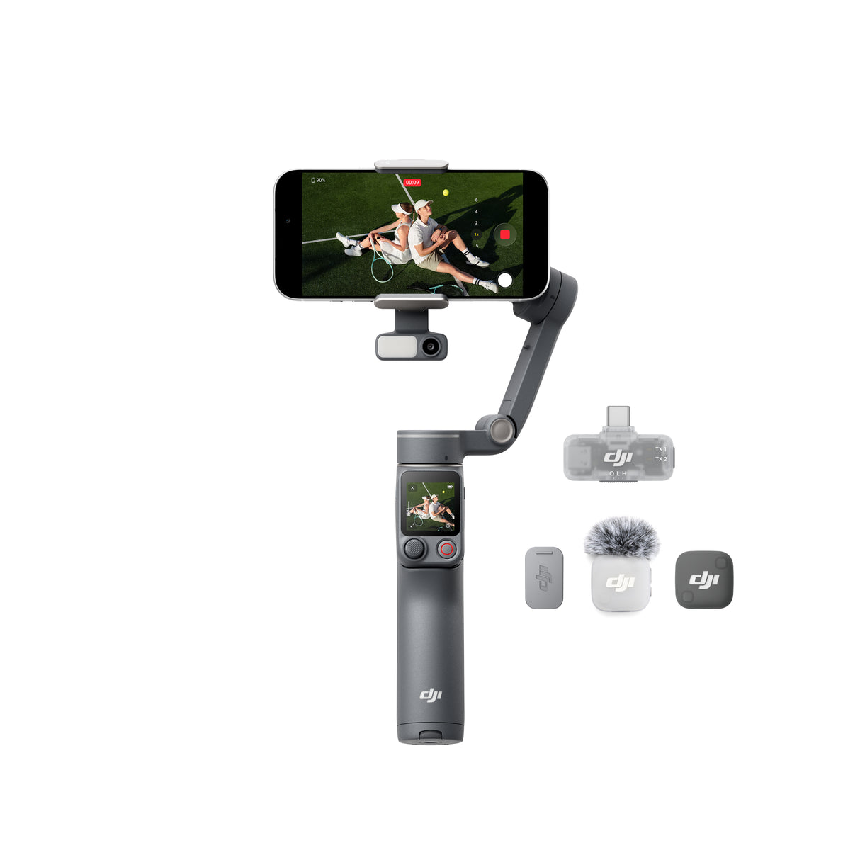 DJI Osmo Mobile 8P Creator Combo Smartphone kamera stabilisator Sort