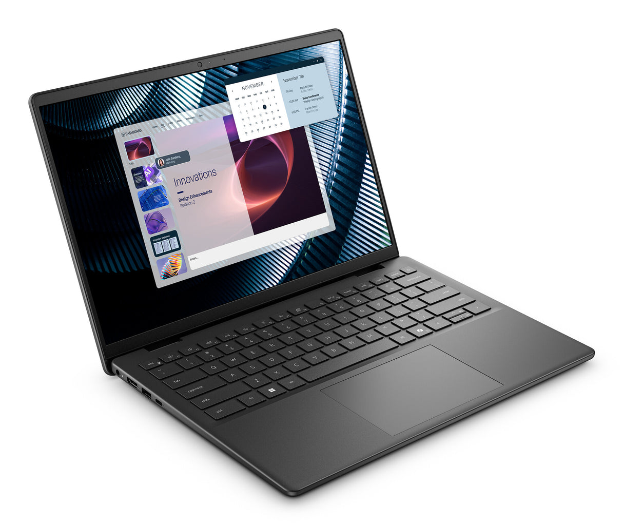 DELL Pro 14 Essential PV14250 Intel Core 5 120U Laptop 35,6 cm (14") Full HD+ 16 GB DDR5-SDRAM 512 GB SSD Wi-Fi 6 (802.11ax) Windows 11 Pro Nordisk Sort