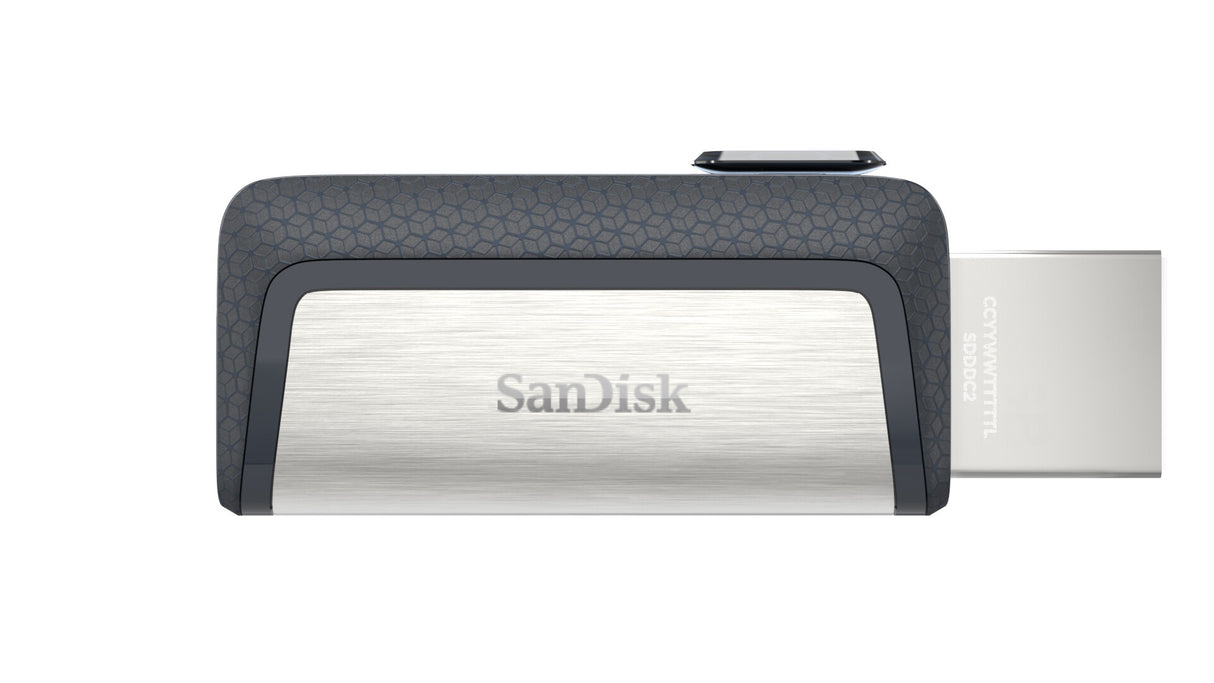 SanDisk Ultra Dual Drive USB Type-C USB-nøgle 32 GB USB Type-A / USB Type-C 3.2 Gen 1 (3.1 Gen 1) Sort, Sølv