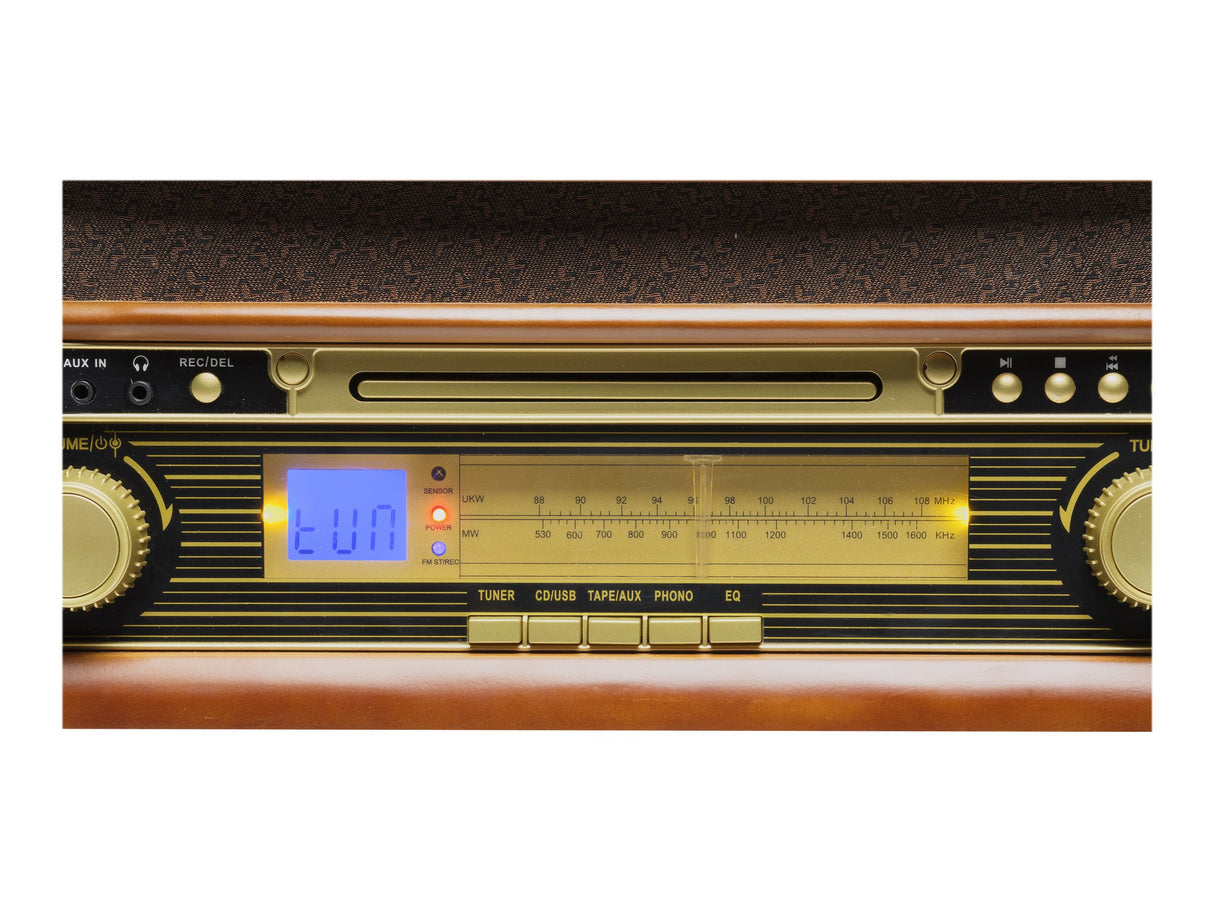 DENVER MCR-50 MK3 Forstærker Kassette Cd / MP3-afspiller Digital afspiller Pladespiller Radio Digital optager 5Watt