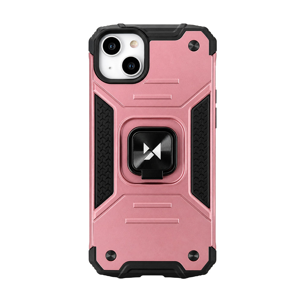 Wozinsky Ring Armor iPhone 14 Plus Armored Case Magnetisk Holder Ring Gold