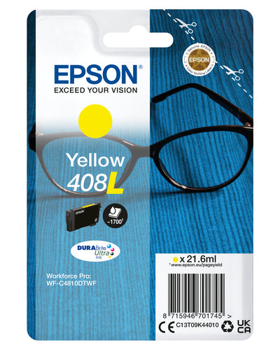 Epson 408L Yellow Ink cartridge 1.7k