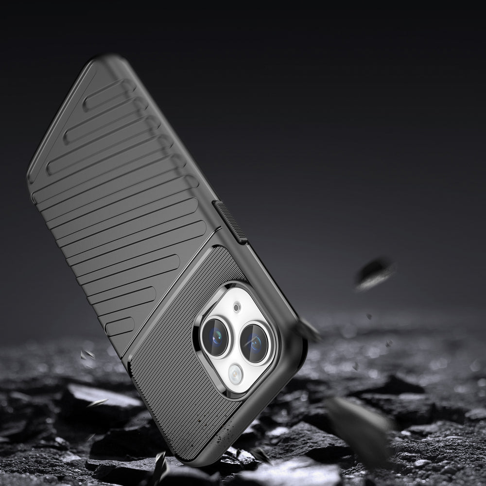 Thunder Case iPhone 14 Plus pansret kuffert sort