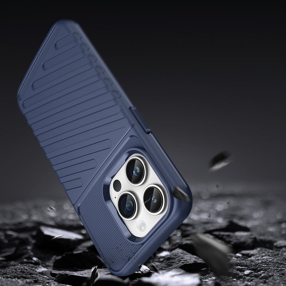 Thunder Case iPhone 14 Pro blå pansret sag