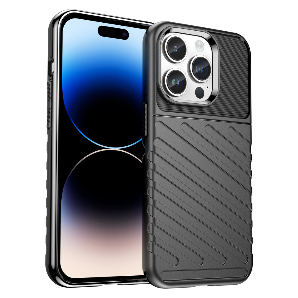 Thunder Case iPhone 14 Pro Max pansret æske sort