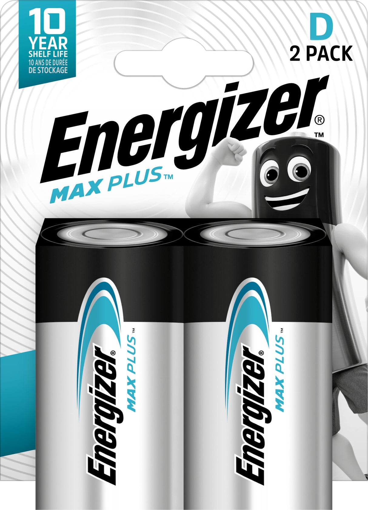 Energizer Max Plus Engangsbatteri D