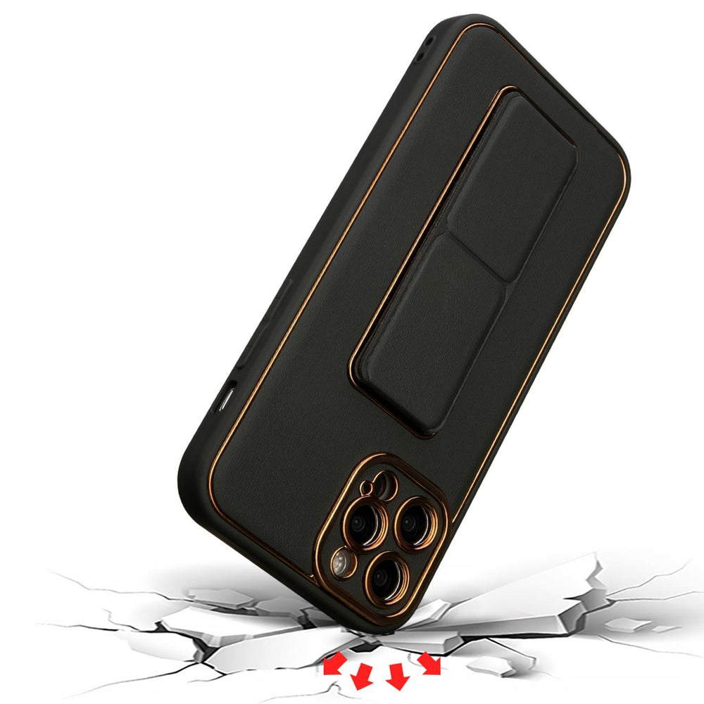 Ny Kickstand Case Case til iPhone 13 Pro Max med stativ lilla