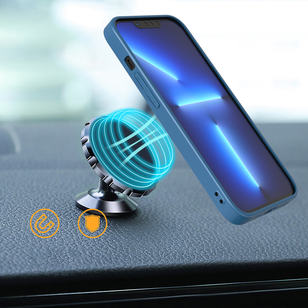 Ny Kickstand Case Case til iPhone 12 Pro med stativ lilla