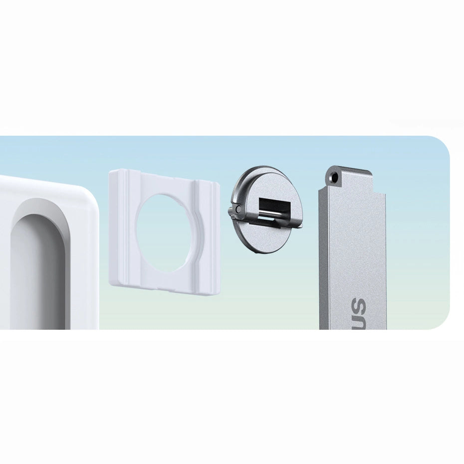 Foldestativ Baseus med magnetholder hvid (LUXZ010002)