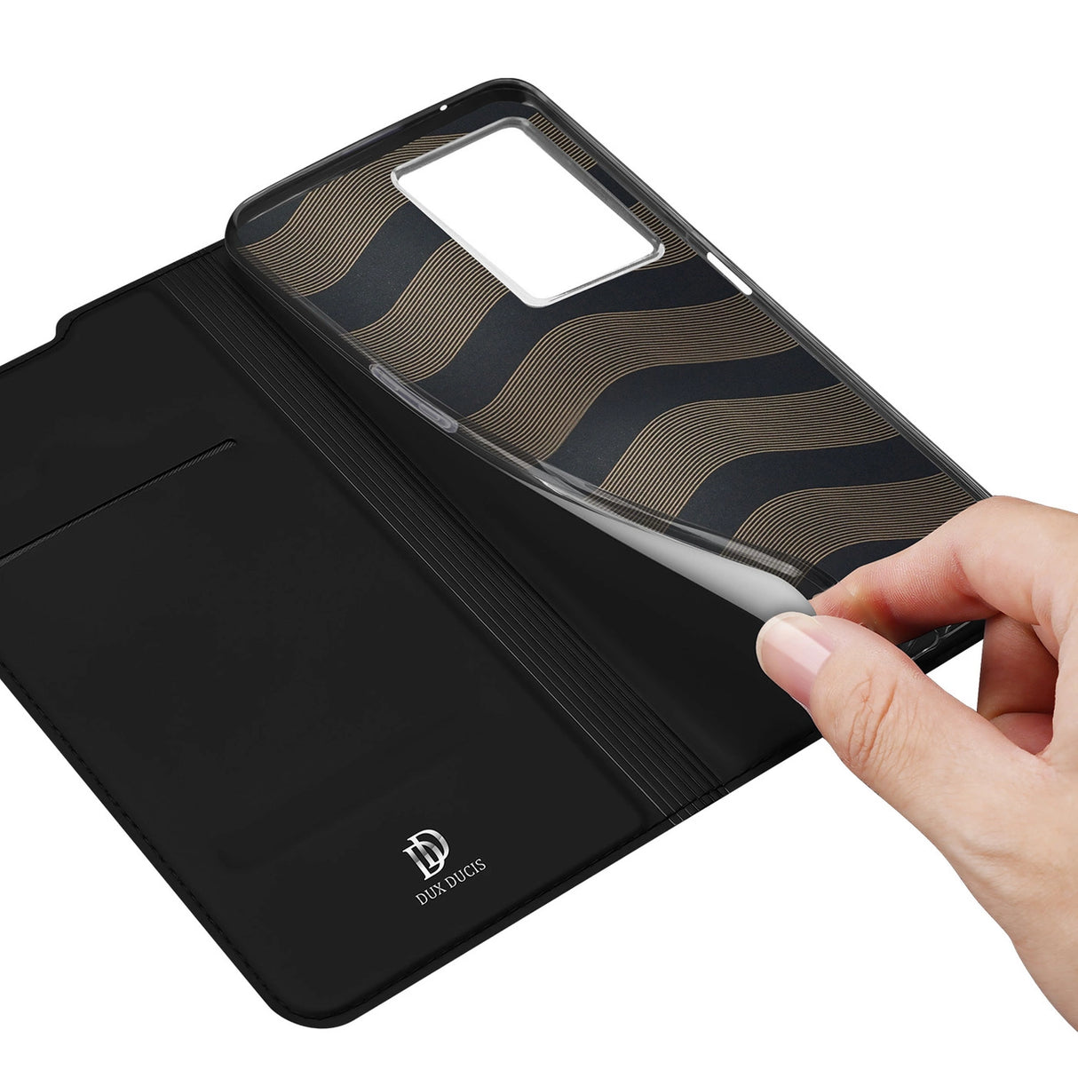 Dux Ducis Skin Pro Holster Cover with Flap Realme Narzo 50A black