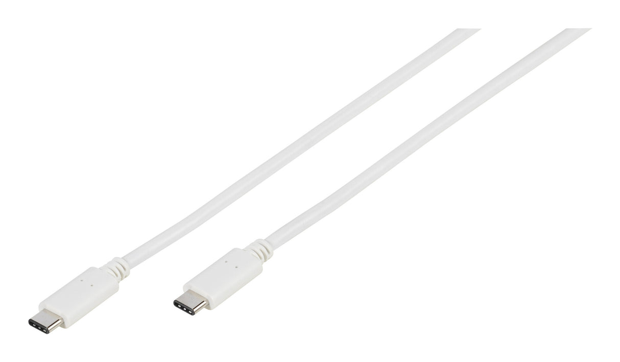 Vivanco 45354 USB-kabel USB 3.2 Gen 1 (3.1 Gen 1) 2 m USB C 5 Gbit/sek. Hvid