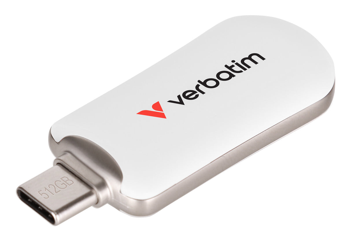 Verbatim 30231 USB-nøgle 512 GB USB Type-C 3.2 Gen 1 (3.1 Gen 1) Hvid