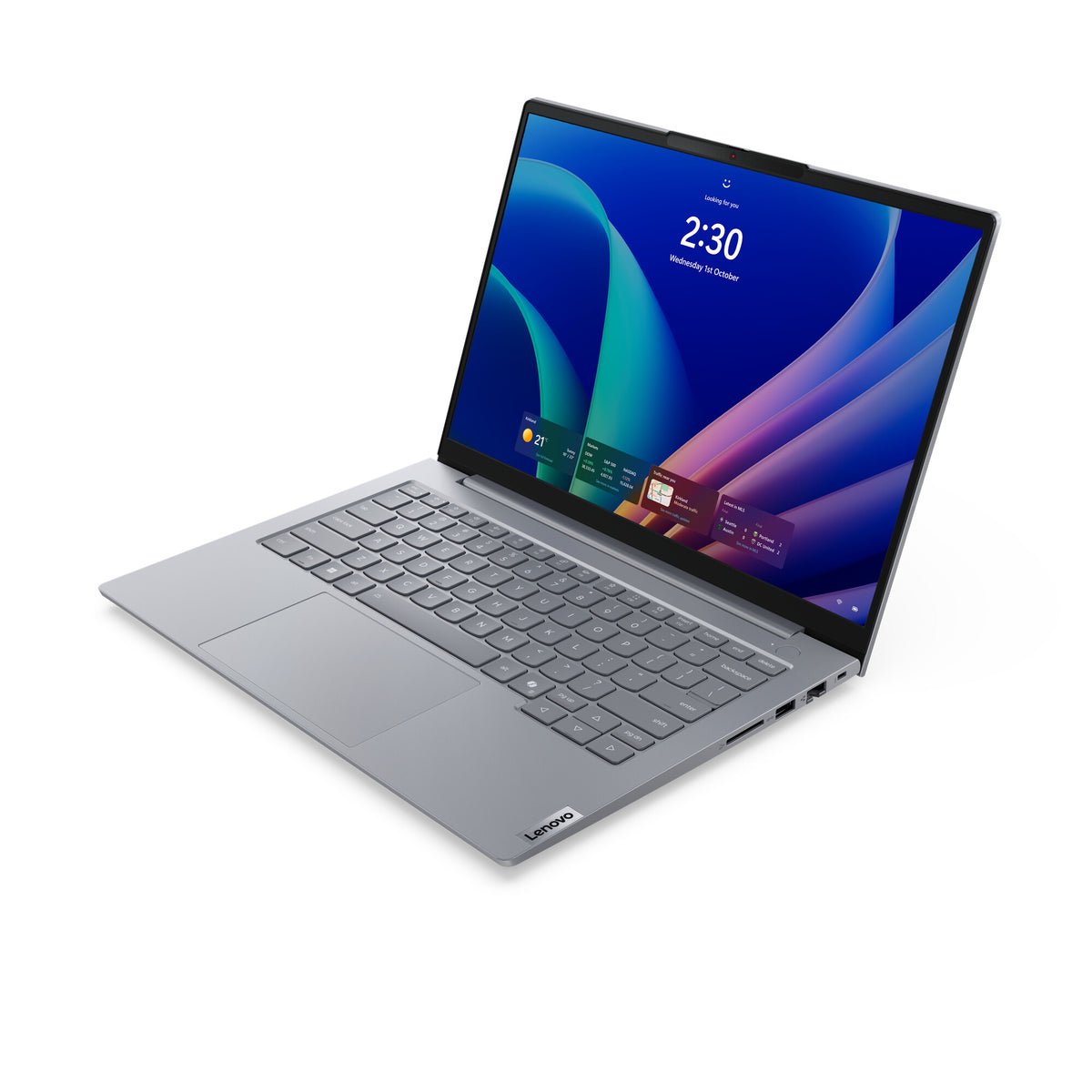 Lenovo ThinkBook 14 G9 IPL Copilot+ PC Intel Core Ultra 5 325 Laptop 35,6 cm (14") WUXGA 16 GB DDR5-SDRAM 512 GB SSD Wi-Fi 7 (802.11be) Windows 11 Pro Grå Engelsk