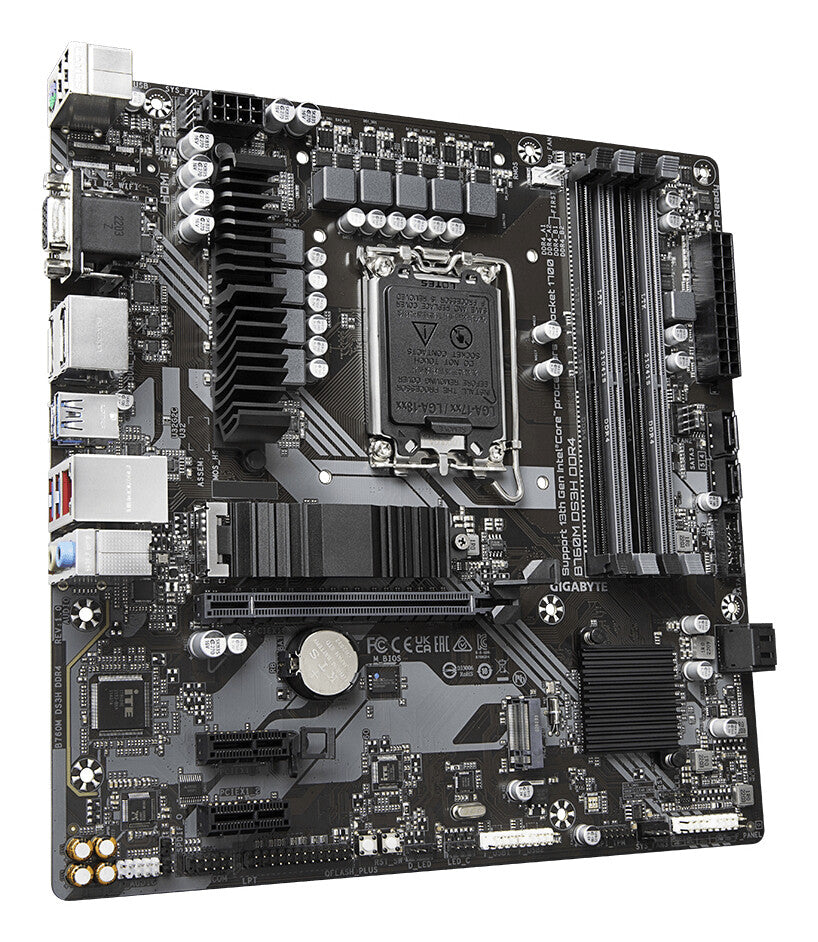 GIGABYTE B760M DS3H DDR4 bundkort Intel B760 Express LGA 1700 micro ATX