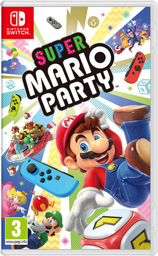 Nintendo Super Mario Party Standard Forenklet kinesisk, Tysk, Hollandsk, Engelsk, Spansk, Fransk, Italiensk, Japansk, Koreansk, Russisk Nintendo Switch