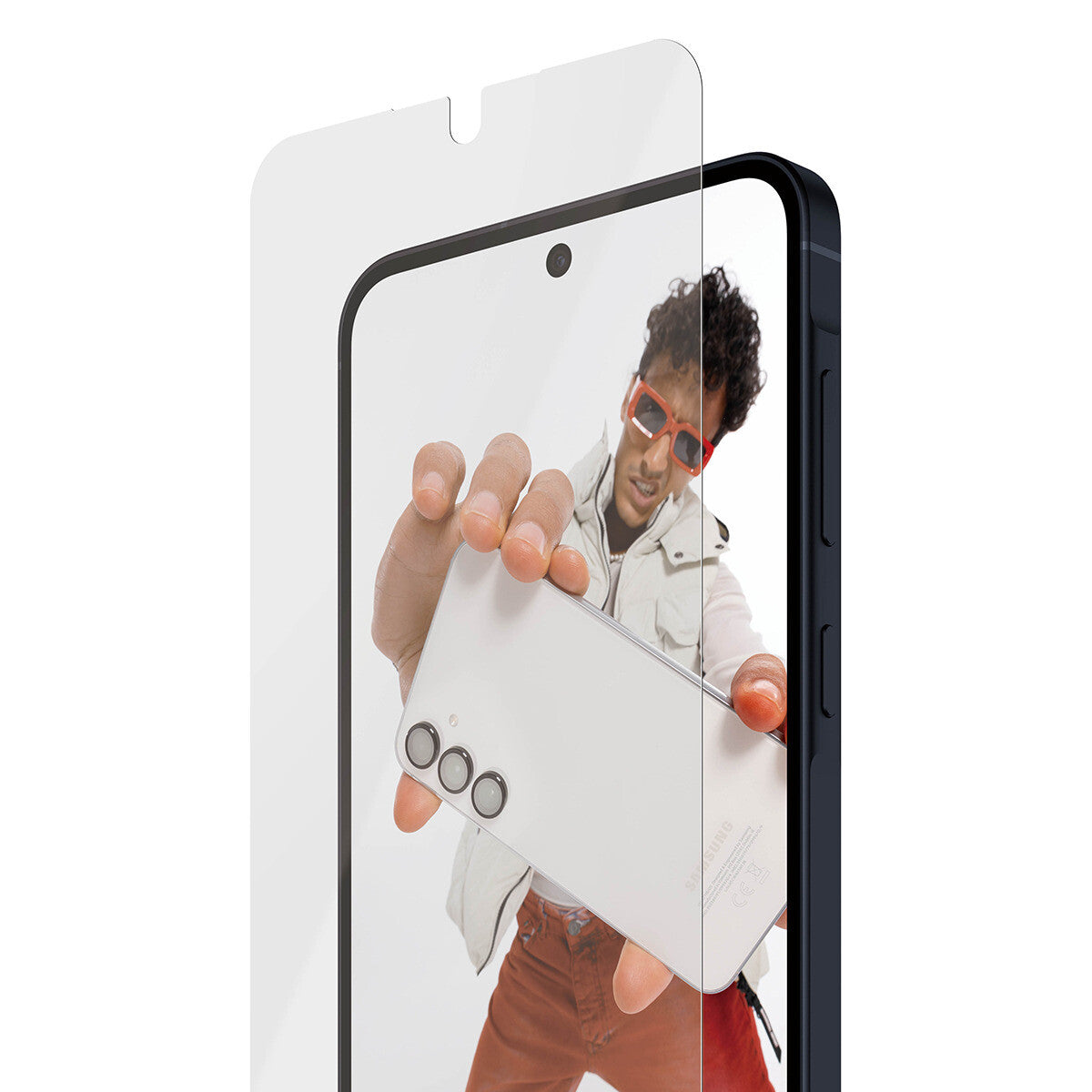SAFE Screen Protector Galaxy A56 5G UWF w. EasyAligner