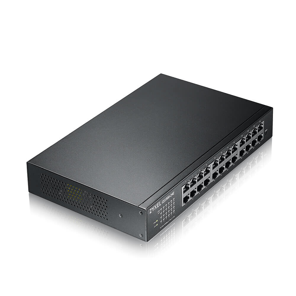 Zyxel GS1900-24E-EU0103F netværksswitch Administreret L2 Gigabit Ethernet (10/100/1000) 1U Sort