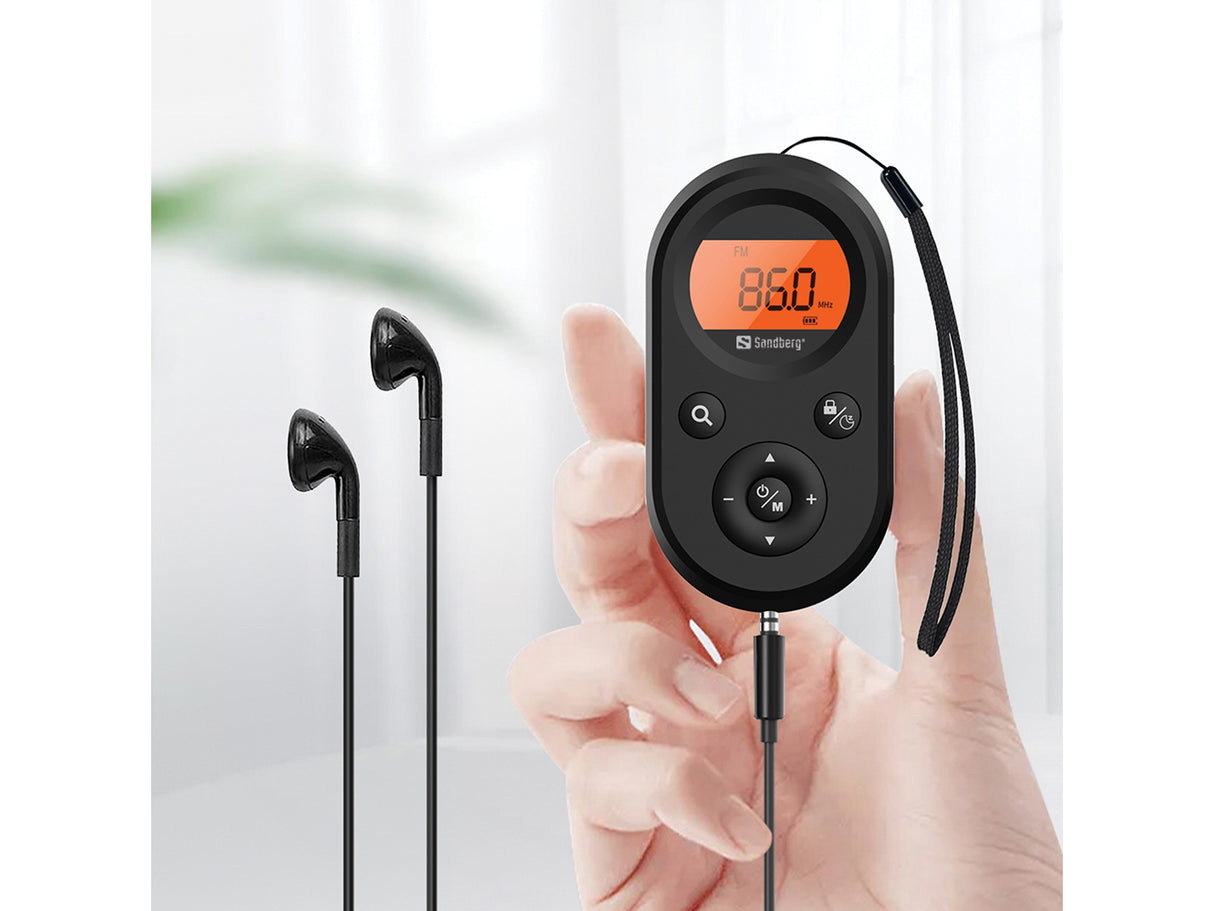 Sandberg Pocket Radio FM+AM Recharge