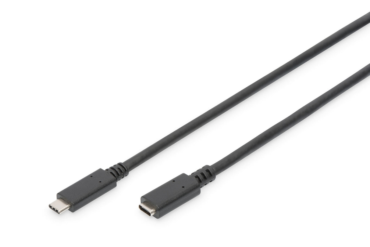 Digitus AK-300210-007-S USB-kabel USB 3.2 Gen 1 (3.1 Gen 1) 0,7 m USB C 10 Gbit/sek. Sort