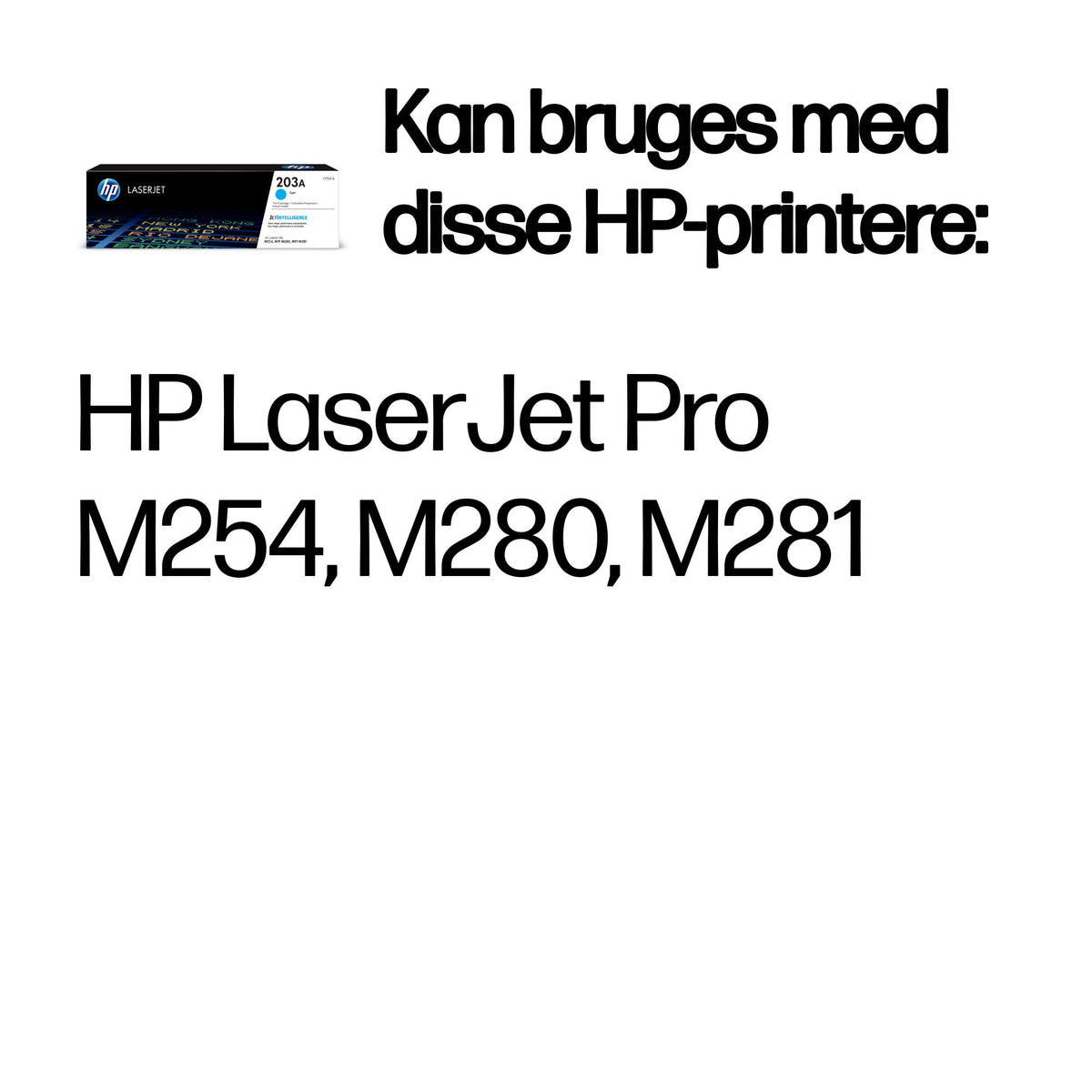 HP 203A Cyan 1300 sider Toner CF541A