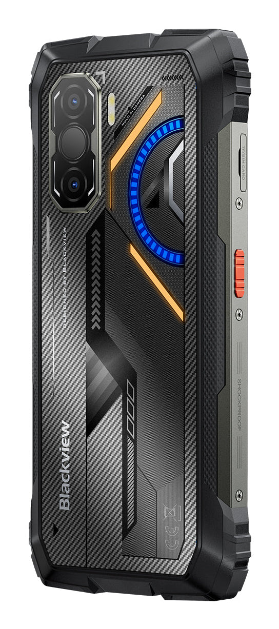 Blackview ROCK 3 17,2 cm (6.78") Hybrid Dual SIM Android 16.0 4G USB Type-C 8 GB 256 GB 10000 mAh Sort