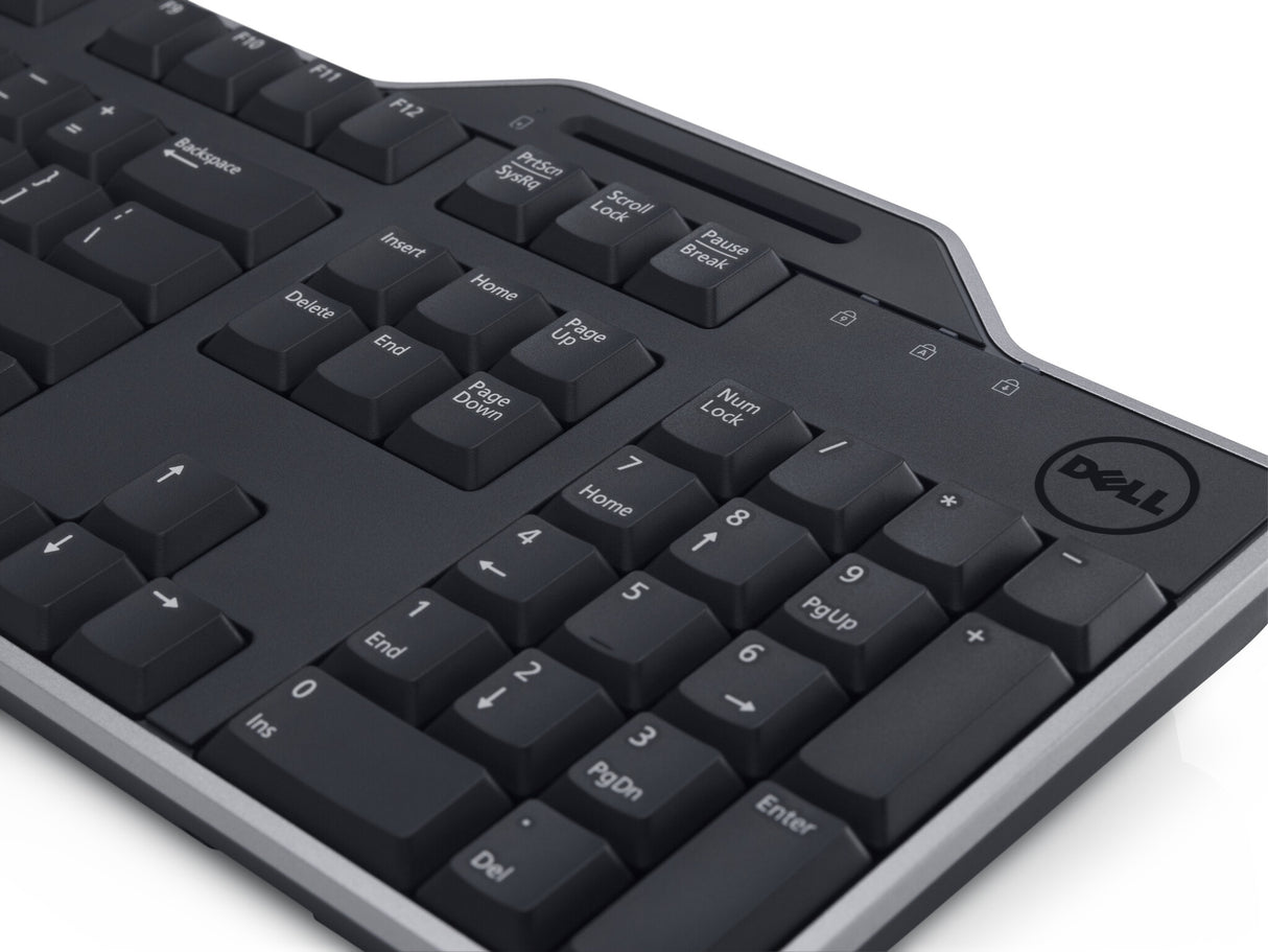 DELL KB813 tastatur Kontor USB QWERTY Russisk Sort