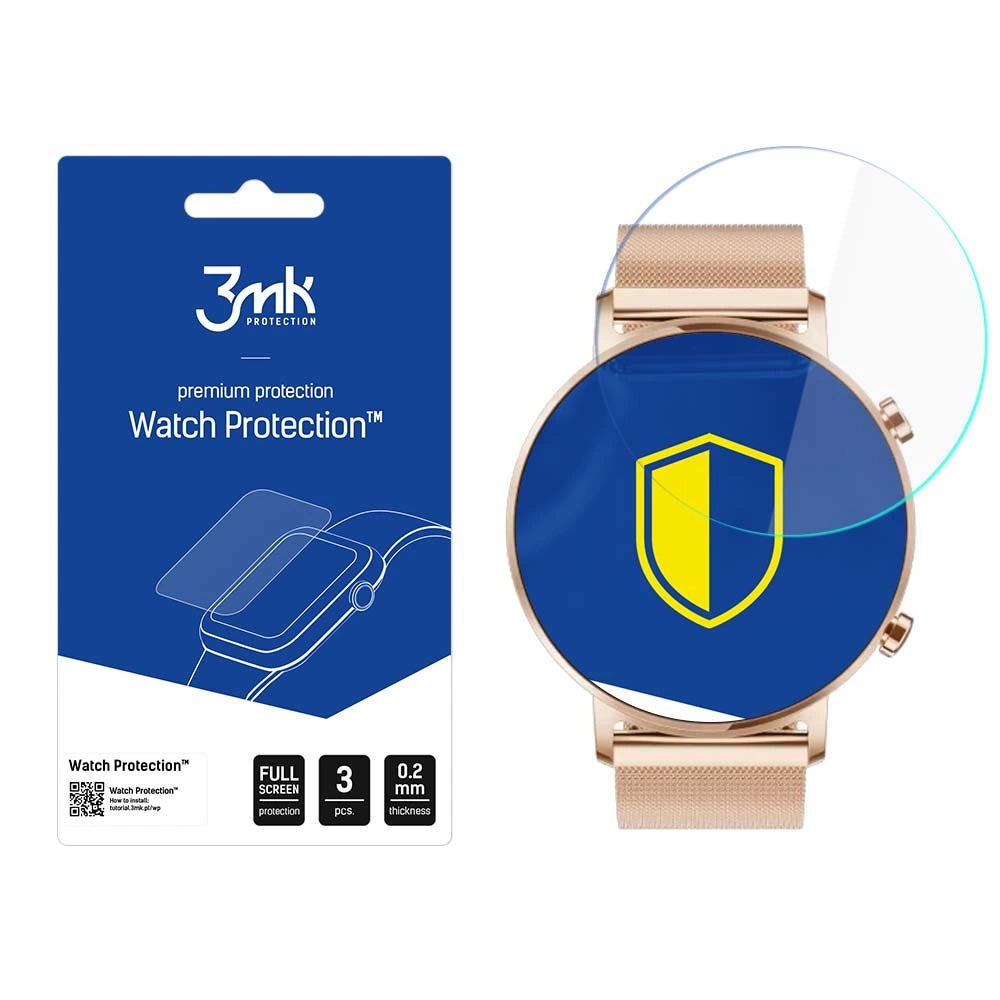Huawei Watch GT 2 42mm - 3mk Watch ProtectionTM mod ARC+