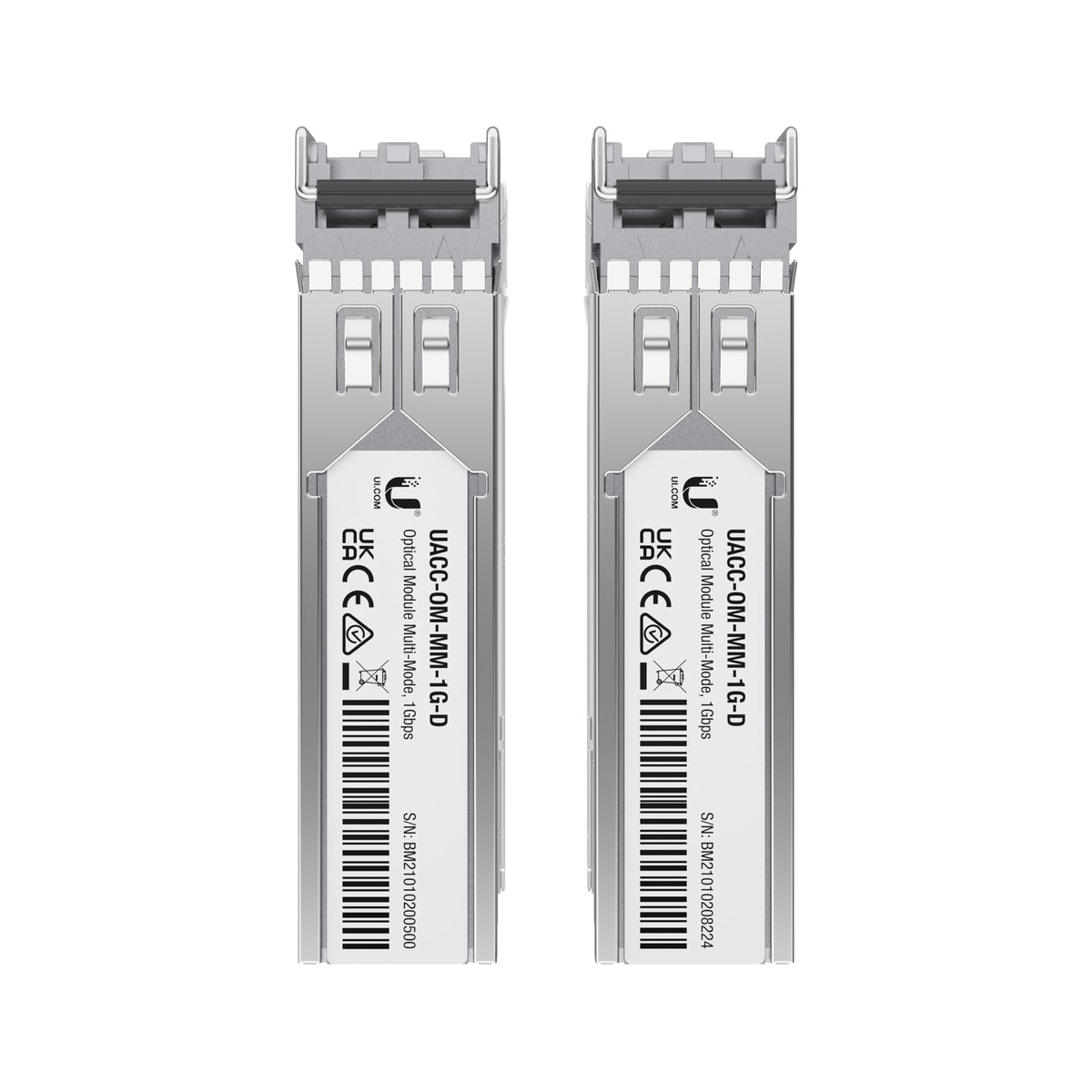 Ubiquiti UF-MM-1G SFP - Multi-Mode Fiber - Dual LC - 10/100/1000 Mbit/s - (2-Pack)