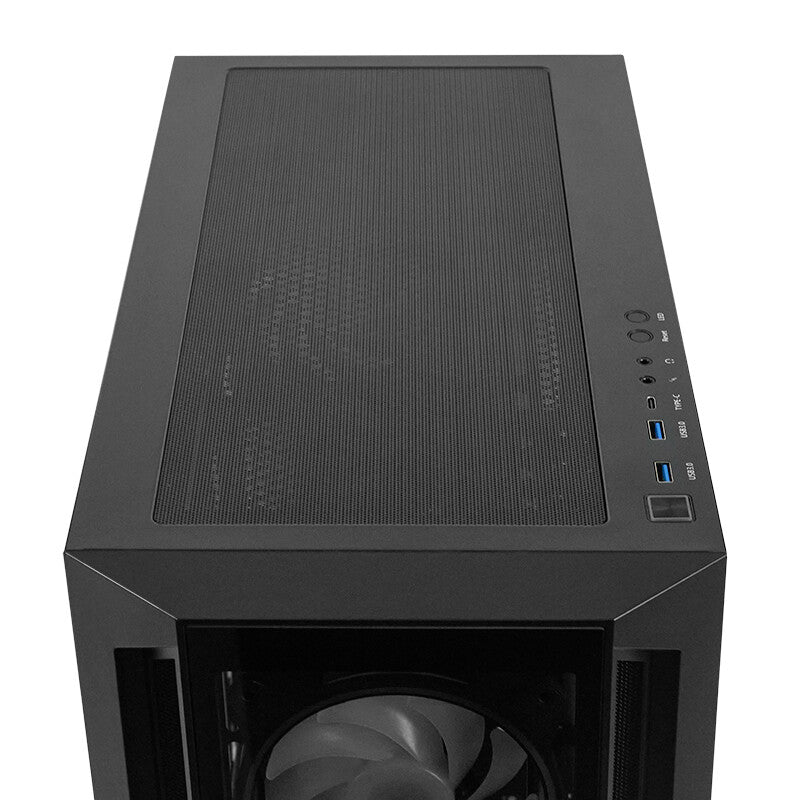 Chieftec APEX GA-01B-TG-OP ATX Midi Tower Sort