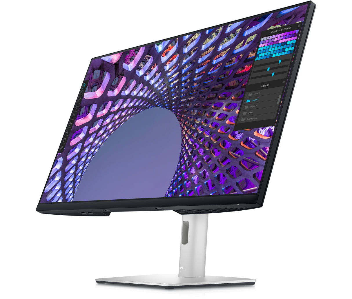 DELL P Series P3223QE computerskærm 80 cm (31.5") 3840 x 2160 pixel 4K Ultra HD LCD Sort