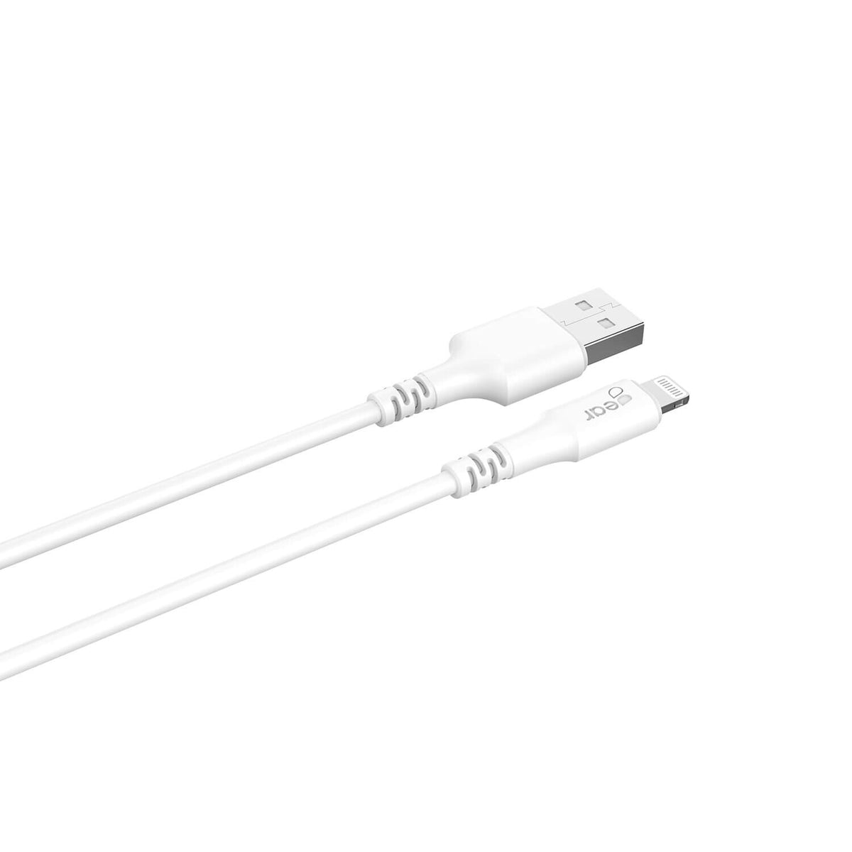 Gear Rundt ladekabel Lightning til USB-A 3m Hvid MFI