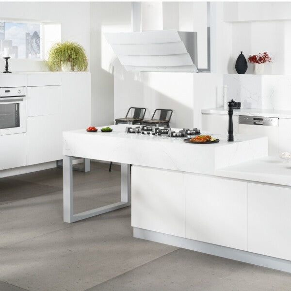 Silverline SM 3370-90 HV emhætte Vægmonteret Hvid 708 m³/t