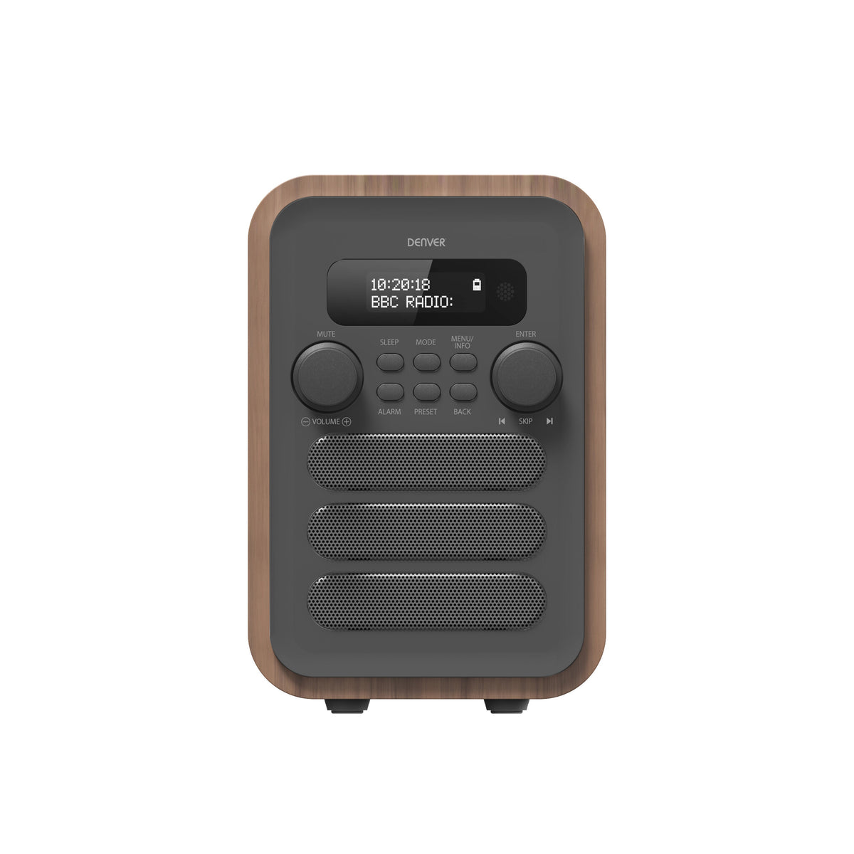 DENVER DAB-48 DAB bærbar radio Grå