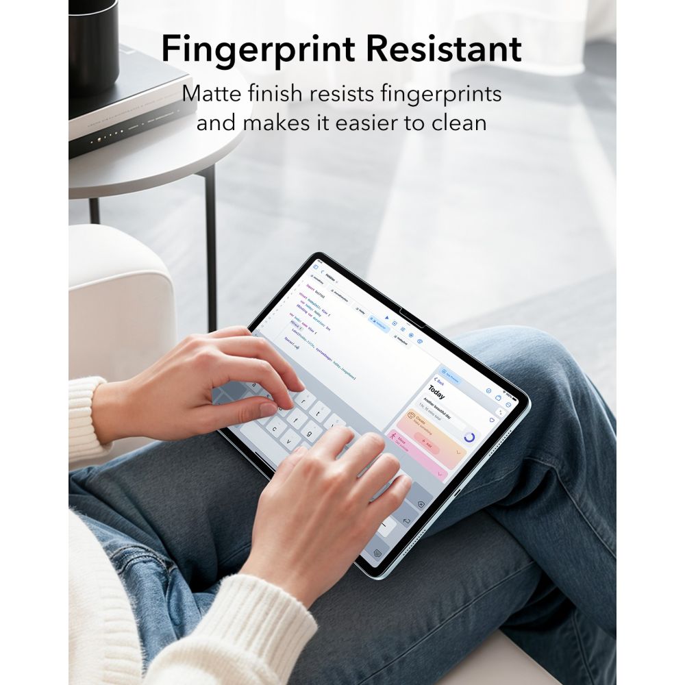 Hærdet Glas Esr Papir Feel 2 Pack Ipad Air 10,9” 4/5 / 2020 2022 / 11” 6/7/8 / 2024 2026 Klar