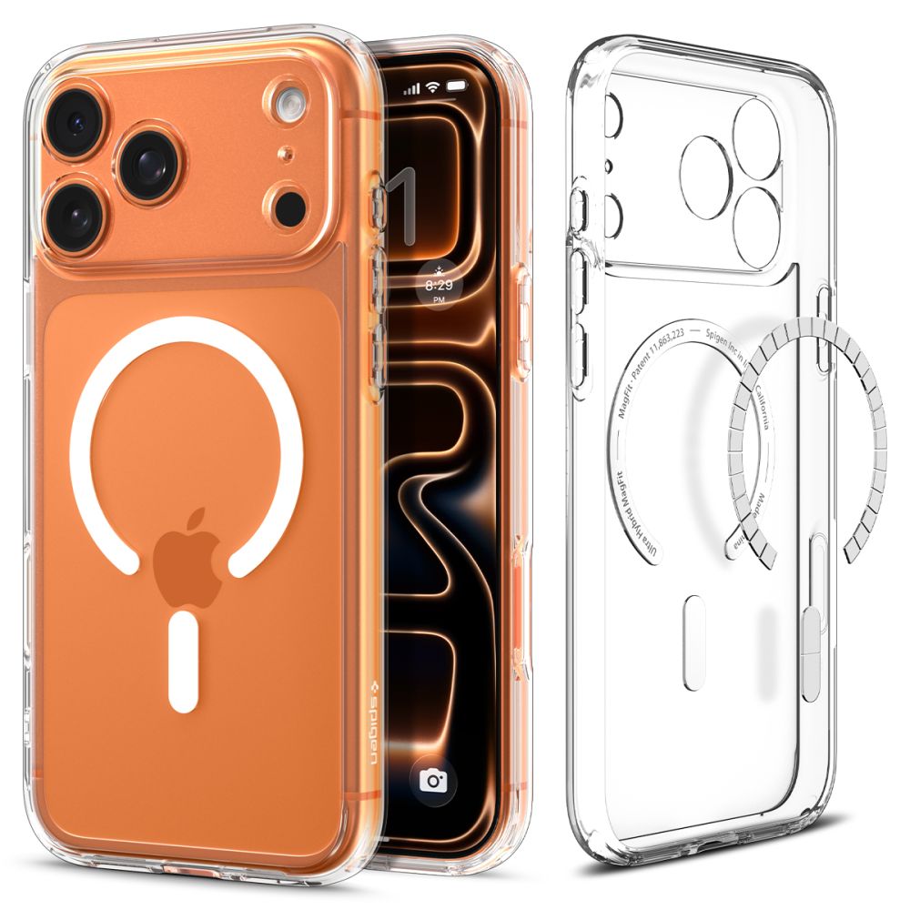 Spigen Ultra Hybrid Magsafe Iphone 17 Pro Max Klar/Hvid