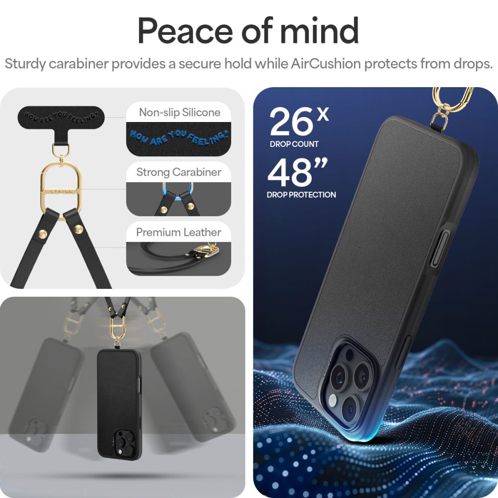 Spigen Cyrill Kajuk Classic Charm Mag Magsafe Iphone 16 Pro Sort