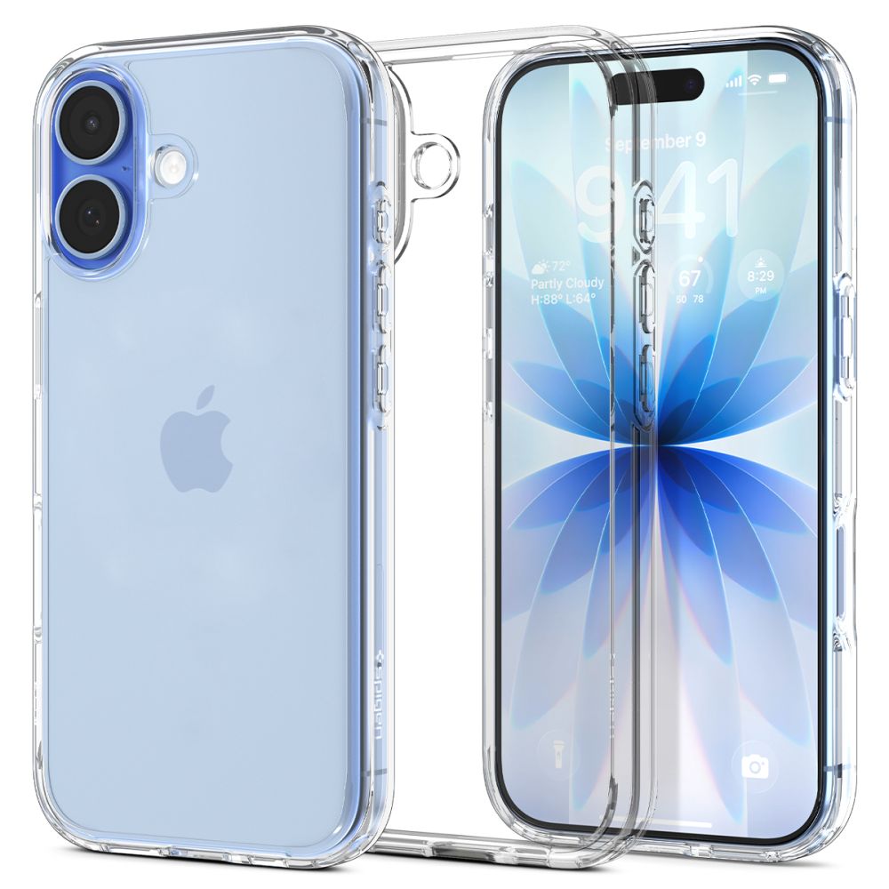 Spigen Ultra Hybrid Iphone 17 Krystalklar