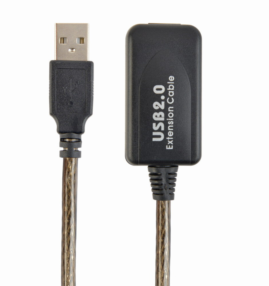 Gembird USB A/USB A M/F 10m USB-kabel USB 2.0 Sort