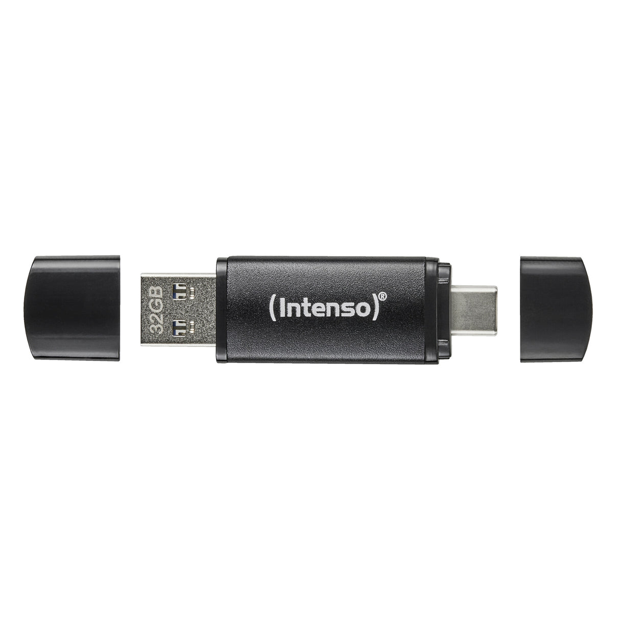 Intenso 3544492 USB-nøgle 256 GB USB Type-A / USB Type-C 3.2 Gen 1 (3.1 Gen 1) Sort