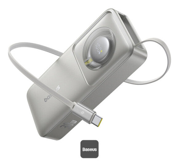 Baseus P10073701843-00 powerbank Lithium-Ion (Li-Ion) 10000 mAh Grå