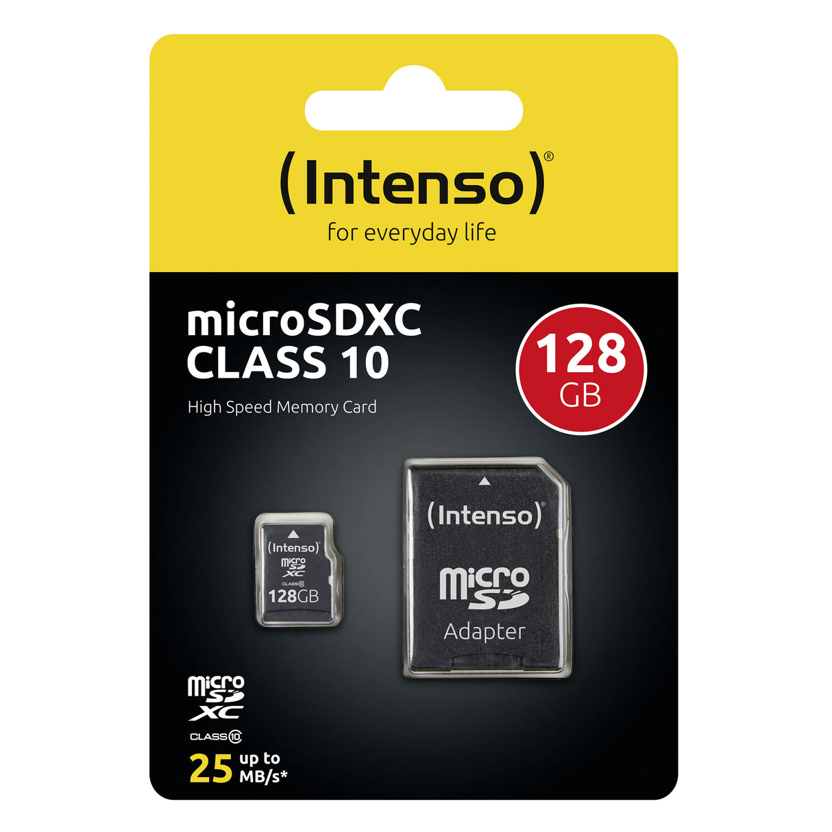 Intenso 3413491 hukommelseskort 128 GB MicroSDXC Klasse 10