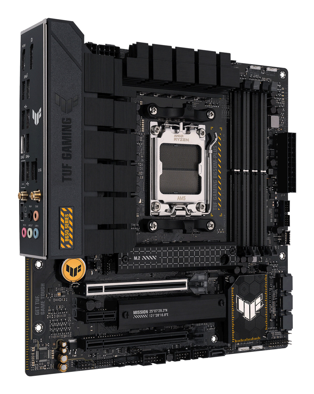 ASUS TUF GAMING B650M-PLUS WIFI AMD B650 Sokkel AM5 micro ATX
