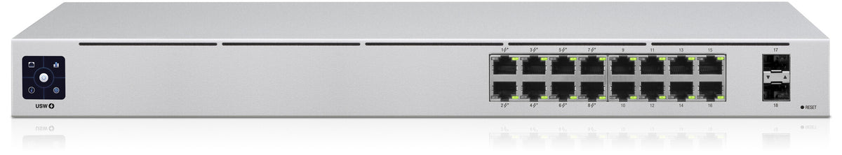 Ubiquiti UniFi Switch USW-16-POE Switch 16-porte Gigabit PoE+