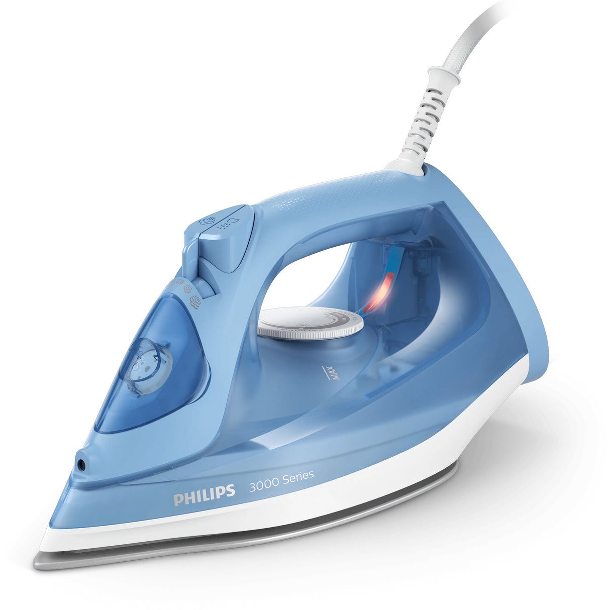 Philips 3000 series DST3020/20 strygejern Dampstrygejern Keramisk strygesål 2200 W Blå