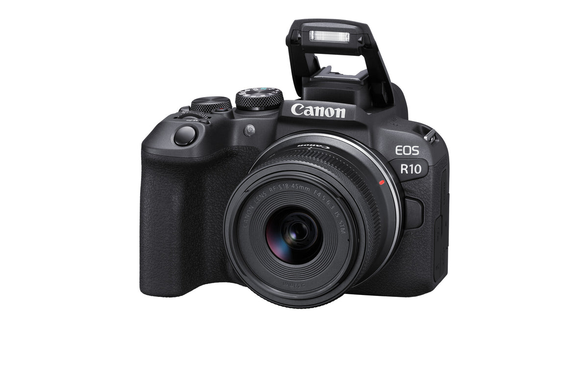 Canon EOS R10 + RF-S 18-45mm F4.5-6.3 IS STM MILC 24,2 MP CMOS 6000 x 4000 pixel Sort