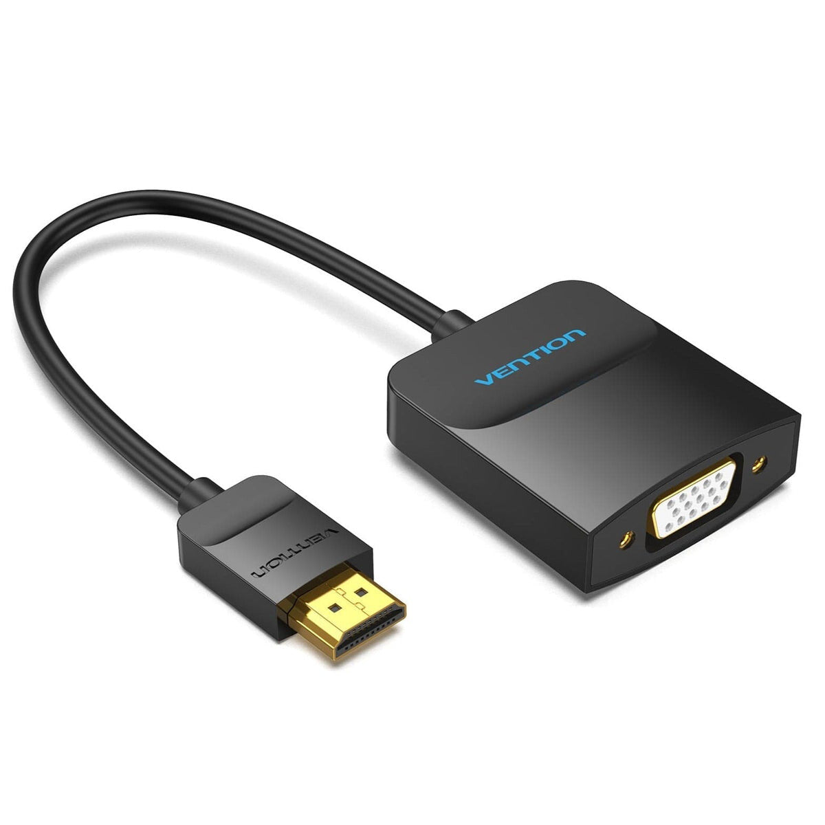 Vention 42154 videokabel adapter 0,15 m HDMI Type A (Standard) VGA (D-Sub) Sort