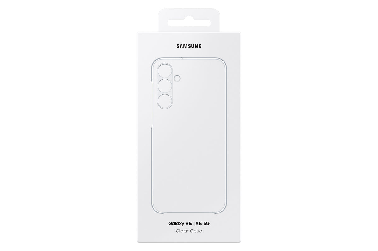 Samsung EF-QA166CTEGWW mobiltelefon etui 17 cm (6.7") Cover Transparent