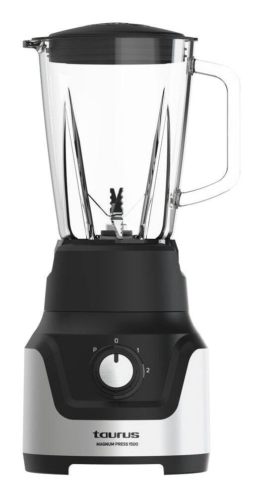 Taurus MAGNUM PRESS 1500 Bordplade blender 1500 W Sort, Rustfrit stål